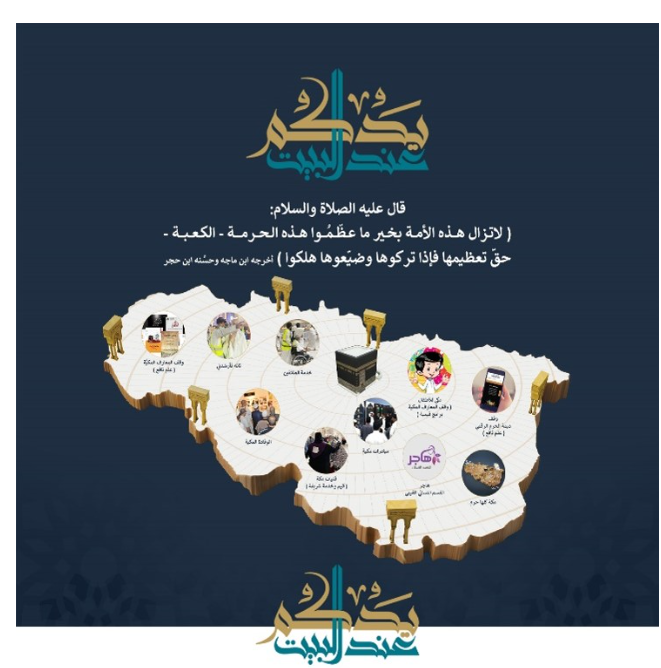  يدكم عند البيت